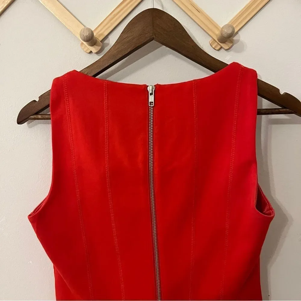 J. Crew red dress size 6 - Picture 4 of 11